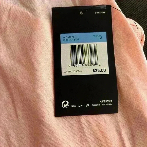 Nike women’s Dri fit sleeveless top, pink, medium (see note) - Picture 2 of 3